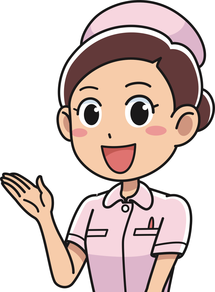 Onlinelabels Clip Art Cheerful Nurse